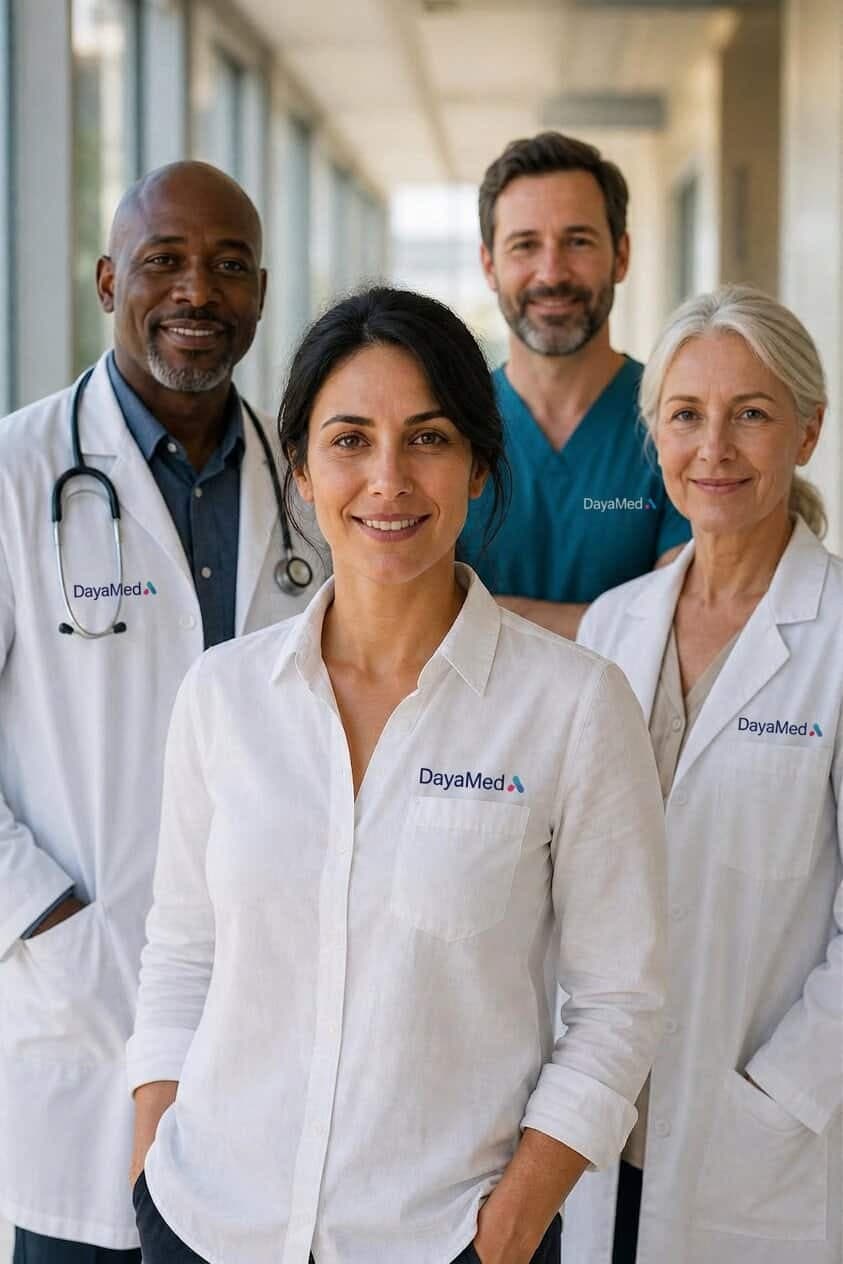 Members of the DayaMed care team